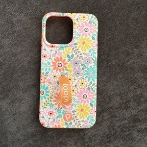 Loopy iPhone 15 Pro Max Case in Floral Burst